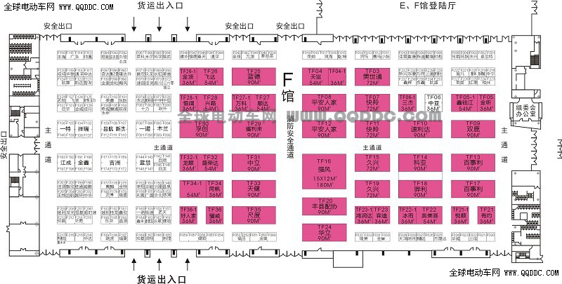 2013年南京电动车展会展馆图（组图）